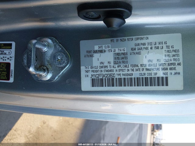 Aukcja sprzedaży 2010 Mazda Mx-5 Miata Grand Touring, vin: JM1NC2FF9A0208500, numer aukcji: 44156113
