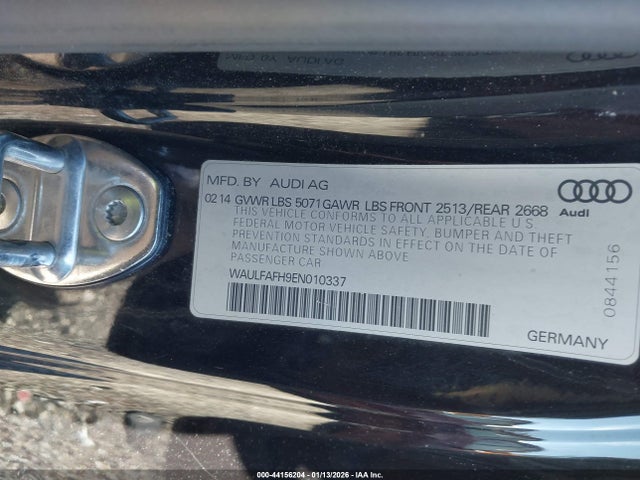 2014 AUDI A5 WAULFAFH9EN010337 Photo 8