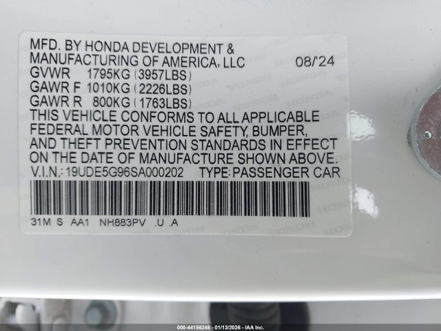2025 ACURA INTEGRA 19UDE5G96SA000202 Photo 8