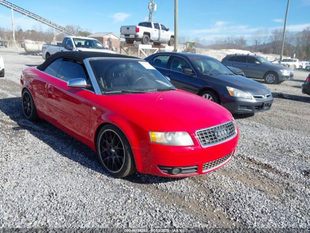 2005 AUDI S4 WUARL48H85K902149
