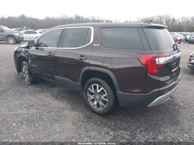44156592 :رقم المزاد ، 1GKKNKLA9LZ204617 vin ، 2020 Gmc Acadia Sle مزاد بيع