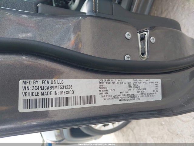 2021 JEEP COMPASS 3C4NJCAB9MT531226 Photo 8