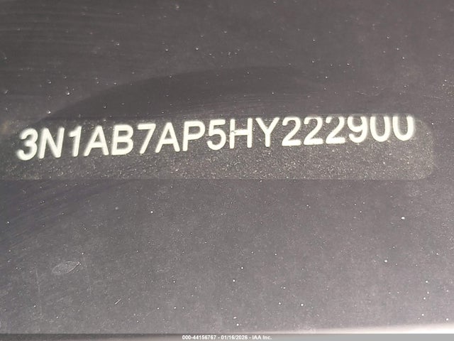 Продаж на аукціоні авто 2017 Nissan Sentra Sv, vin: 3N1AB7AP5HY222900, номер лоту: 44156767