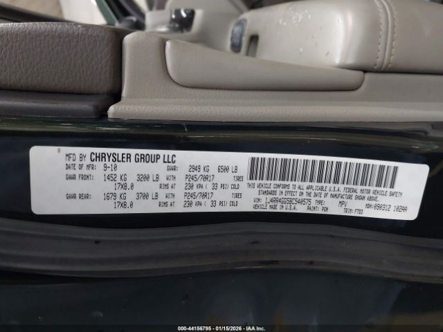 2011 JEEP GRAND CHEROKEE 1J4RR4GG5BC540575 Photo 8