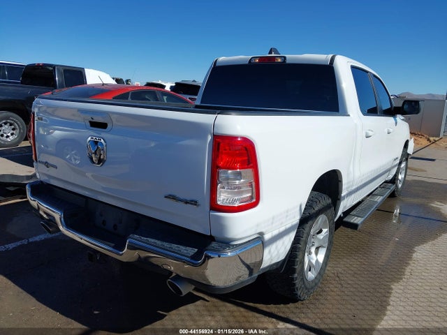 44156924 :رقم المزاد ، 1C6SRFFT5MN655550 vin ، 2021 Ram 1500 Lone Star  4x4 5'7 Box مزاد بيع