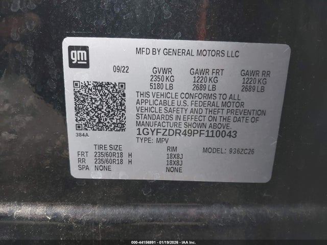 2023 CADILLAC XT4 1GYFZDR49PF110043 Photo 8