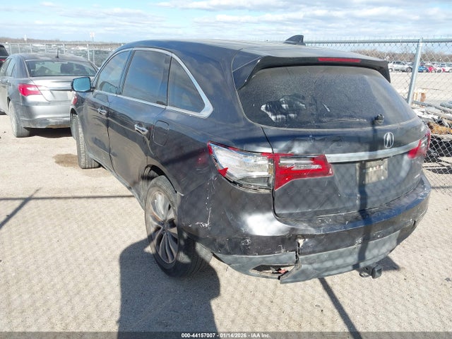 2015 ACURA MDX 5FRYD4H48FB017546 Photo 2