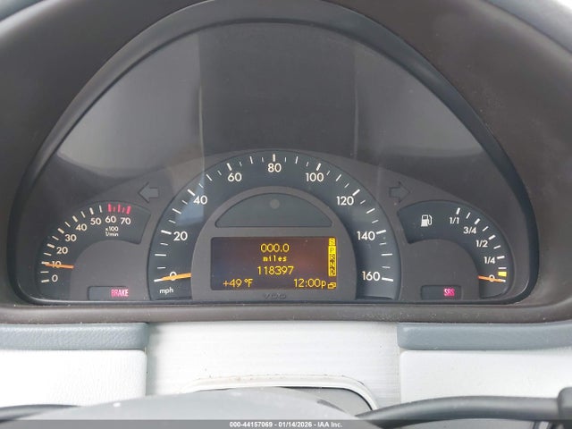 2001 Mercedes-benz C 240 მანქანა იყიდება აუქციონზე, vin: WDBRF61J21F090331, აუქციონის ნომერი: 44157069