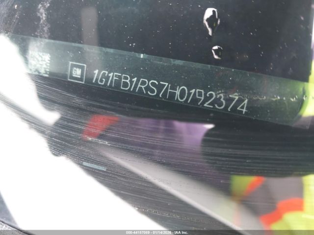 2017 CHEVROLET CAMARO 1G1FB1RS7H0192374 Photo 8