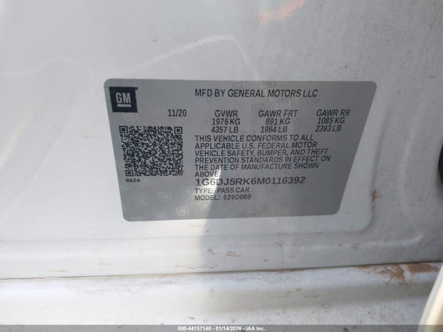 2021 CADILLAC CT4 1G6DJ5RK6M0116392 Photo 8