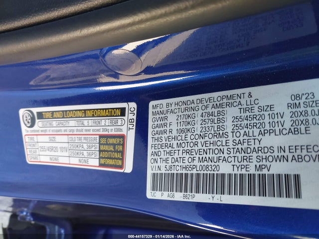 2023 ACURA RDX 5J8TC1H65PL008320 Photo 8