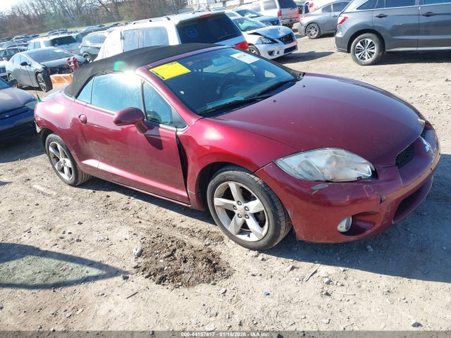 2007 MITSUBISHI ECLIPSE SPYDER 4A3AL25F07E072928