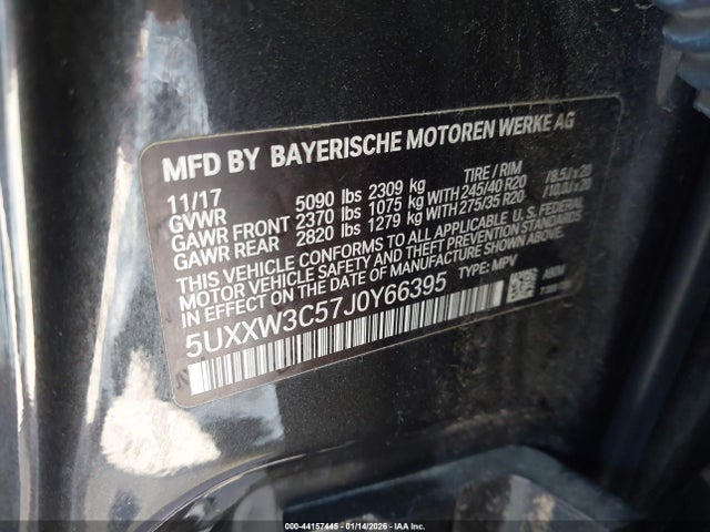 2018 BMW X4 5UXXW3C57J0Y66395 Photo 8