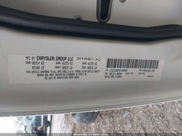 2014 DODGE CHARGER 2C3CDXBG4EH108486 Photo 8