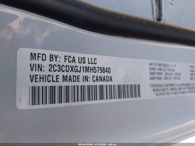 Dodge Charger Scat Pack Rwd 2021 2C3CDXGJ1MH579840 Image 9