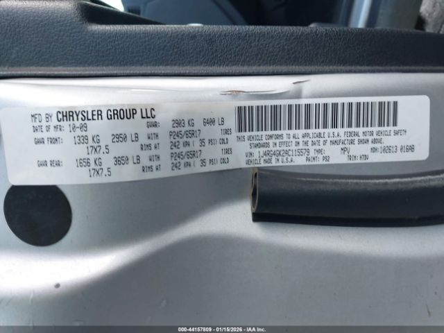 2010 JEEP COMMANDER 1J4RG4GK2AC115579 Photo 8