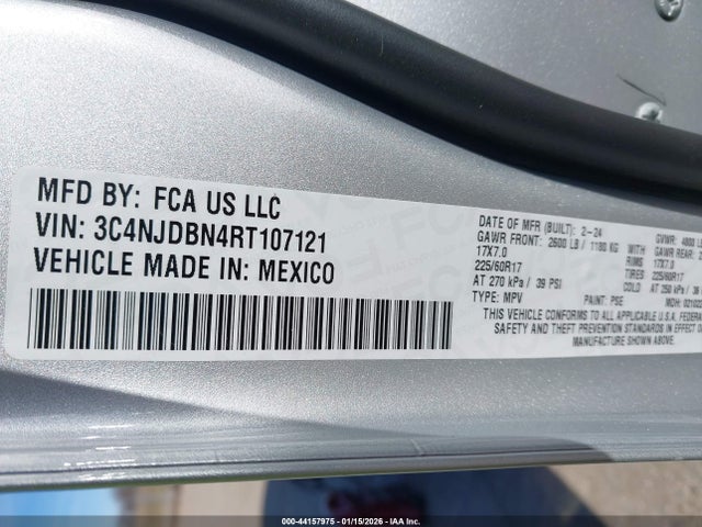 2024 JEEP COMPASS 3C4NJDBN4RT107121 Photo 8