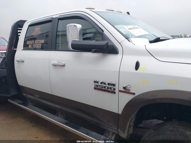 Продаж на аукціоні авто 2018 Ram 3500 Laramie  4x4 8' Box, vin: 3C63RRJL4JG200335, номер лоту: 44158102