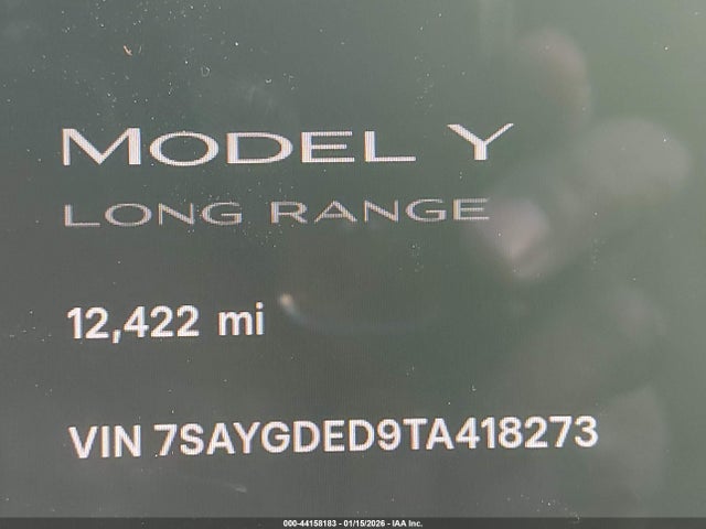 Tesla Model Y Rwd 2026 7SAYGDED9TA418273 Image 16