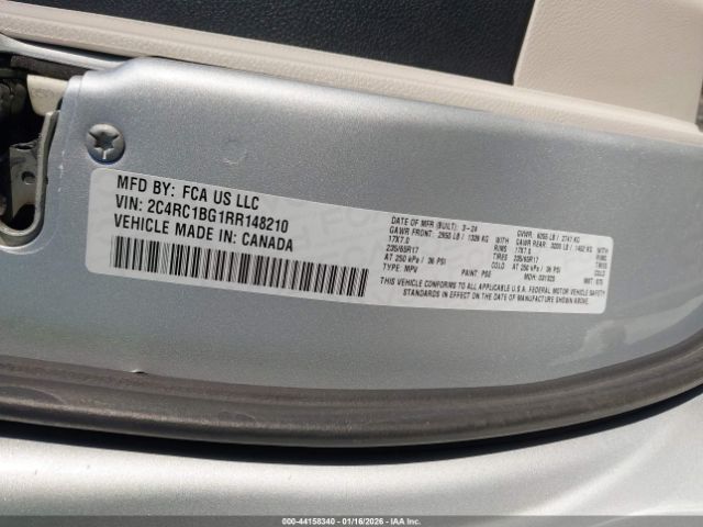 2024 CHRYSLER PACIFICA 2C4RC1BG1RR148210 Photo 8