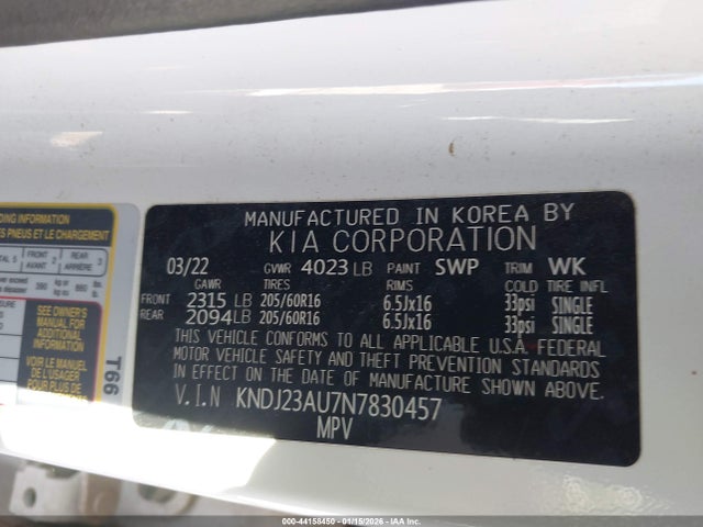 2022 KIA SOUL KNDJ23AU7N7830457 Photo 8