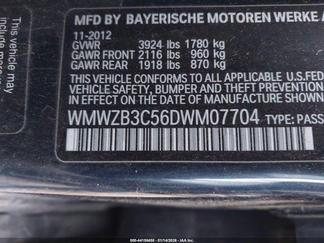 2013 MINI COUNTRYMAN WMWZB3C56DWM07704 Photo 8