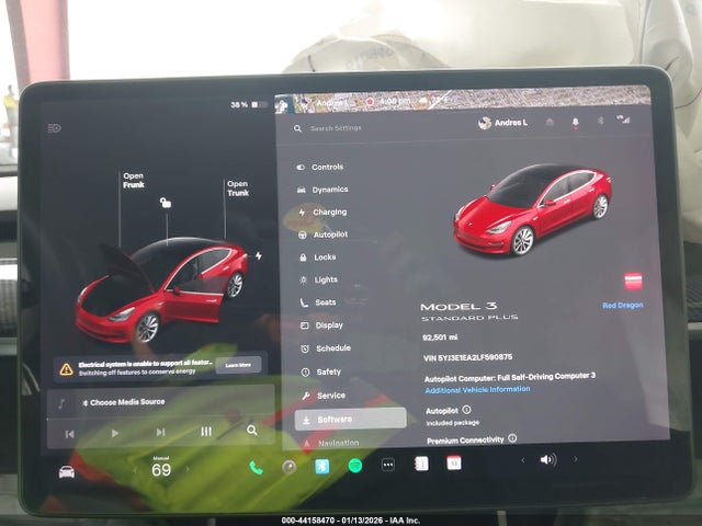 2020 TESLA MODEL 3 5YJ3E1EA2LF590875 Photo 6