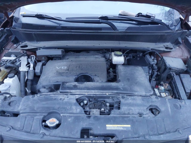 2017 Nissan Pathfinder Platinum მანქანა იყიდება აუქციონზე, vin: 5N1DR2MM3HC612540, აუქციონის ნომერი: 44158584