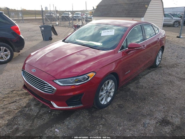 2019 FORD FUSION HYBRID 3FA6P0MU1KR136911 Photo 1