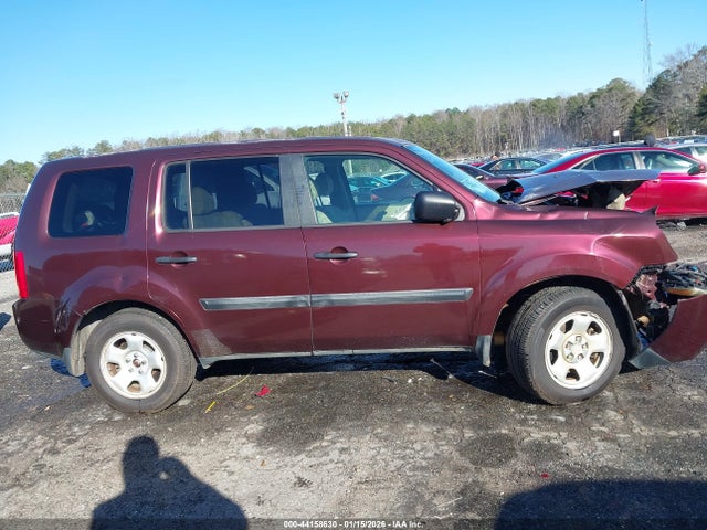 2013 Honda Pilot Lx მანქანა იყიდება აუქციონზე, vin: 5FNYF4H24DB049370, აუქციონის ნომერი: 44158630