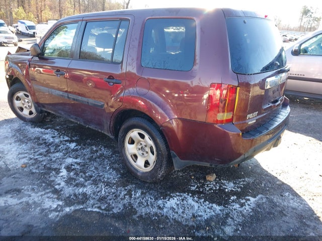 2013 Honda Pilot Lx მანქანა იყიდება აუქციონზე, vin: 5FNYF4H24DB049370, აუქციონის ნომერი: 44158630