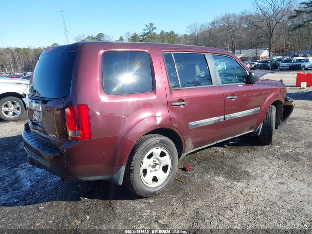 2013 Honda Pilot Lx მანქანა იყიდება აუქციონზე, vin: 5FNYF4H24DB049370, აუქციონის ნომერი: 44158630