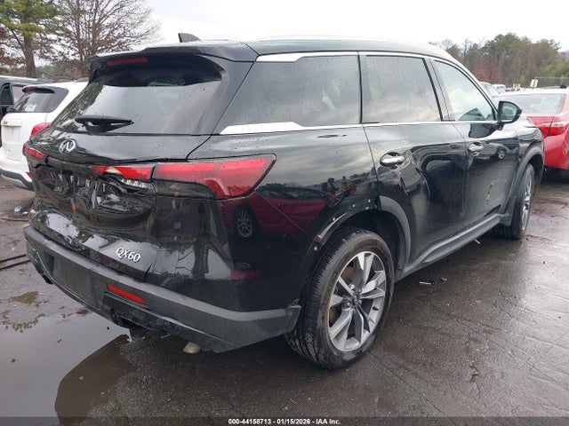 44158713 :رقم المزاد ، 5N1AL1FS8SC336504 vin ، 2025 Infiniti Qx60 Luxe Awd مزاد بيع
