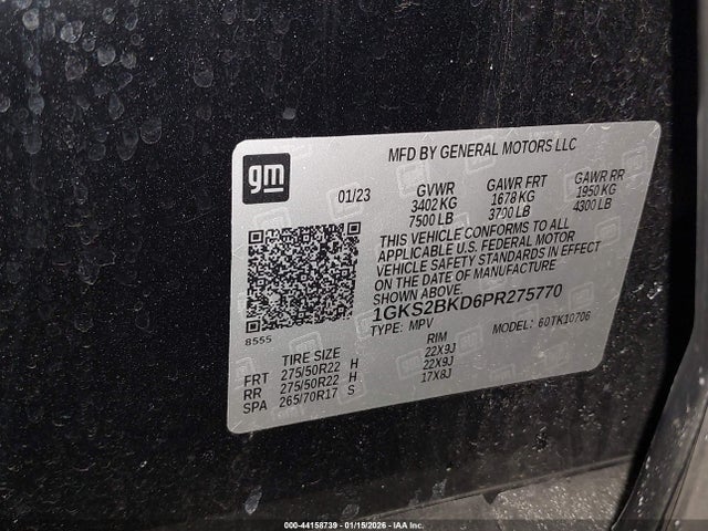 GMC Yukon 4wd Slt 2023 1GKS2BKD6PR275770 Image 9