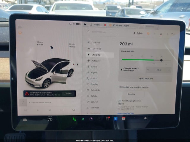 5YJYGDEE3MF240709 Tesla Model Y Long Range Dual Motor All-wheel Drive