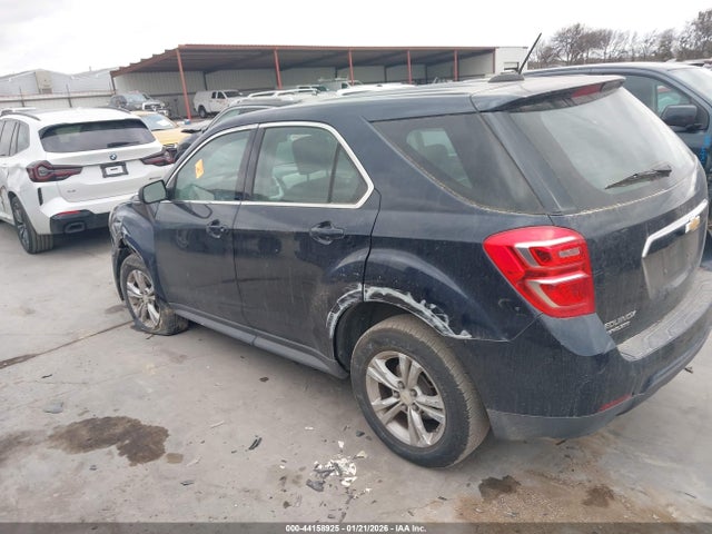 2017 Chevrolet Equinox Ls მანქანა იყიდება აუქციონზე, vin: 2GNALBEK1H1547190, აუქციონის ნომერი: 44158925