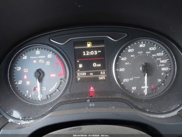 44159184 :رقم المزاد ، WAUBFGFFXF1037469 vin ، 2015 Audi S3 2.0t Premium Plus مزاد بيع