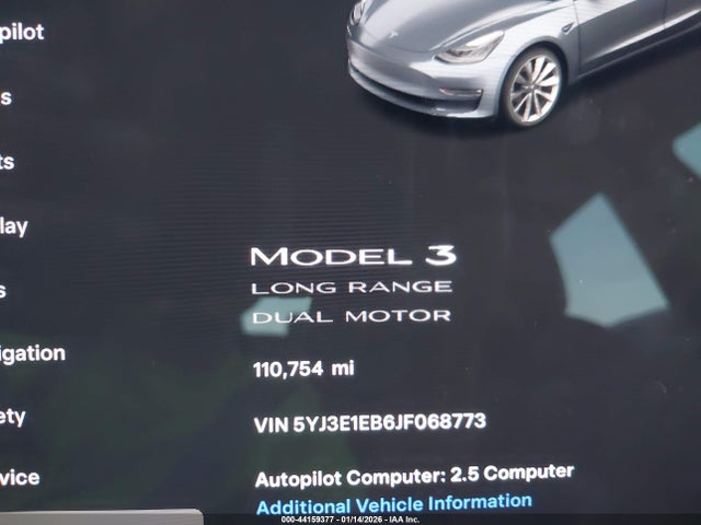 2018 TESLA MODEL 3 5YJ3E1EB6JF068773 Photo 6