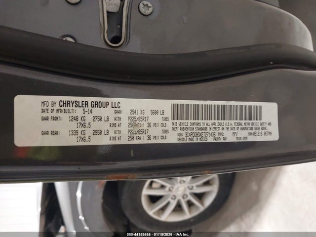 3C4PDDBGXET271436 Dodge Journey Sxt