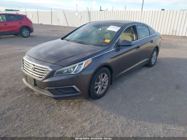 2017 HYUNDAI SONATA 5NPE24AF8HH445756 Photo 1