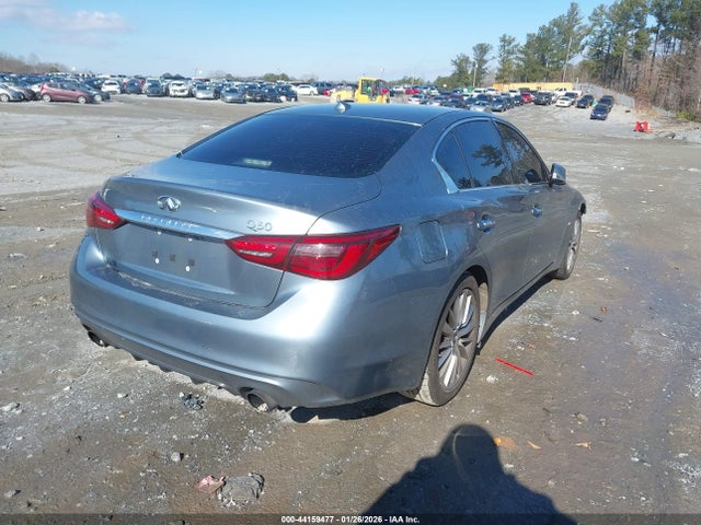 Продажа на аукционе авто 2018 Infiniti Q50 3.0t Luxe, vin: JN1EV7AP1JM351668, номер лота: 44159477