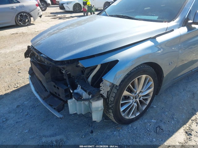 Продажа на аукционе авто 2018 Infiniti Q50 3.0t Luxe, vin: JN1EV7AP1JM351668, номер лота: 44159477