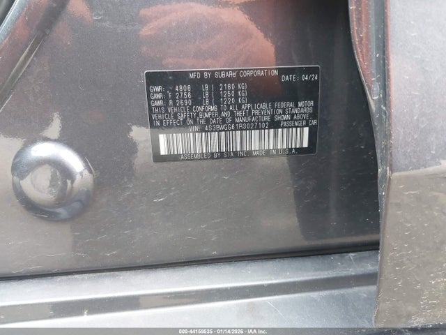 4S3BWGG61R3027102 Subaru Legacy Sport