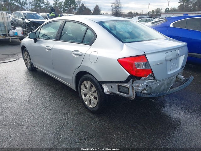 Aukcja sprzedaży 2012 Honda Civic Lx, vin: 2HGFB2F51CH566527, numer aukcji: 44159543