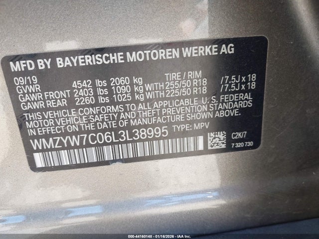2020 MINI COUNTRYMAN WMZYW7C06L3L38995 Photo 8