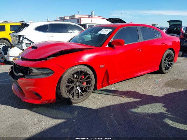44160350 :رقم المزاد ، 2C3CDXGJ1KH753998 vin ، 2019 Dodge Charger Scat Pack Rwd مزاد بيع