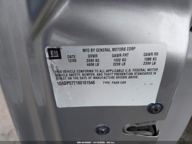 2006 CADILLAC CTS 1G6DP577160161546 Photo 8