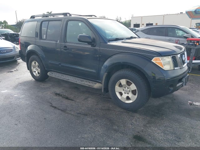 2006 NISSAN PATHFINDER 5N1AR18W36C669052