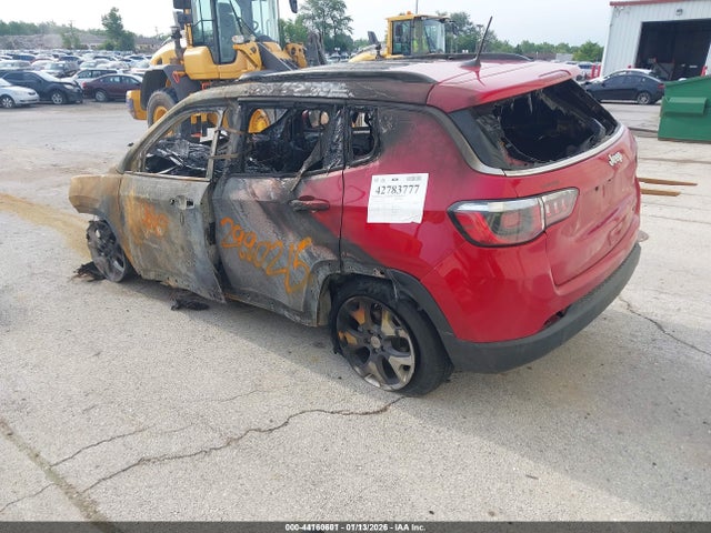 2019 Jeep Compass Limited მანქანა იყიდება აუქციონზე, vin: 3C4NJCCB7KT662360, აუქციონის ნომერი: 44160601
