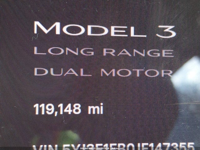 Tesla Model 3 Long Range/performance 2018 5YJ3E1EB0JF147355 Image 15